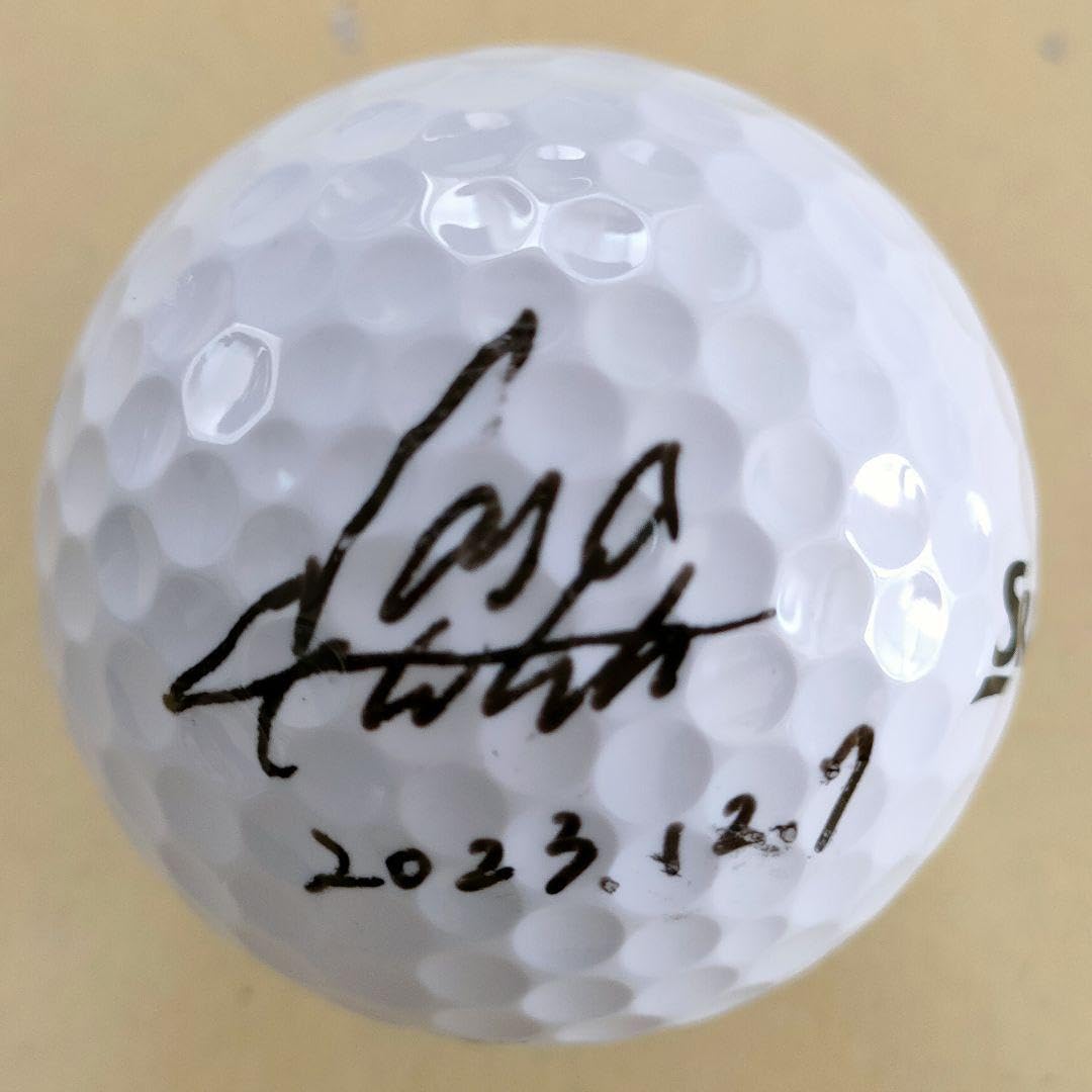 男子ゴルフ選手サイン入りボール サインボール】2023年ゼクシオドリームカッププロゴルファー7名